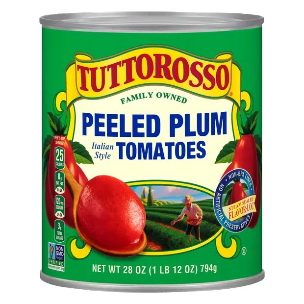 Italian Style Peeled Plum Tomatoes