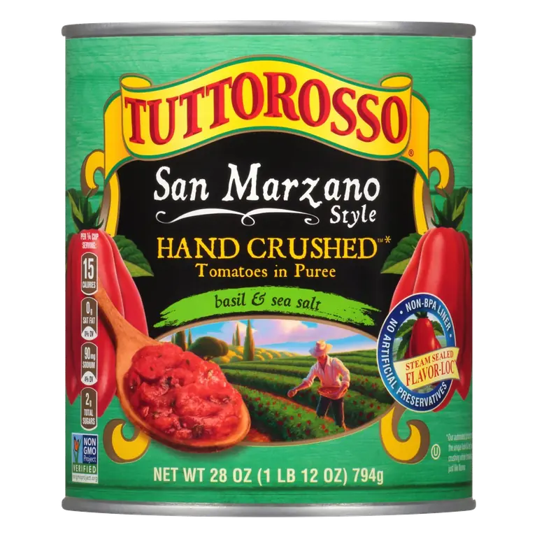 San Marzano Style Hand Crushed in Puree Tomatoes