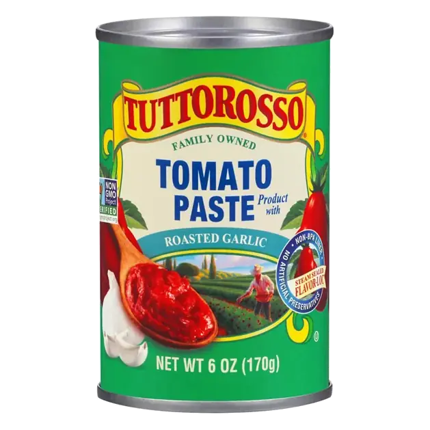 Tomato Paste, Roasted Garlic