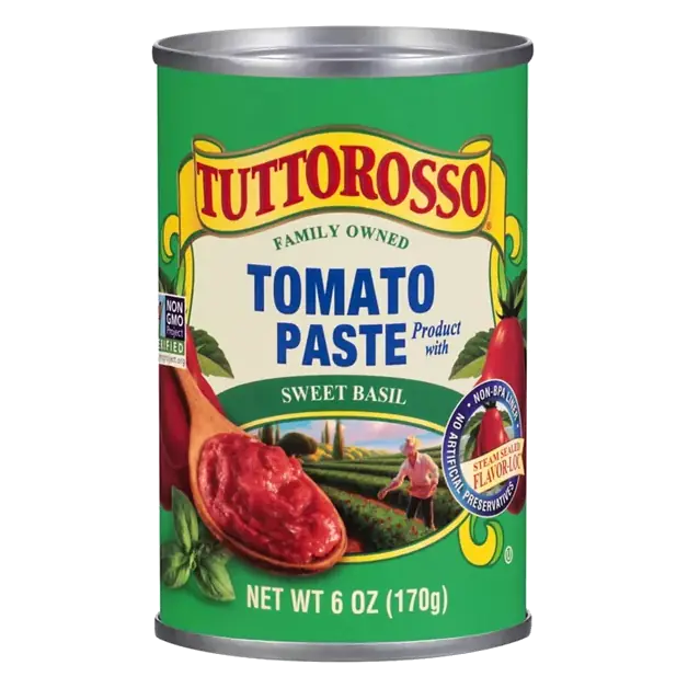 Tomato Paste, Sweet Basil