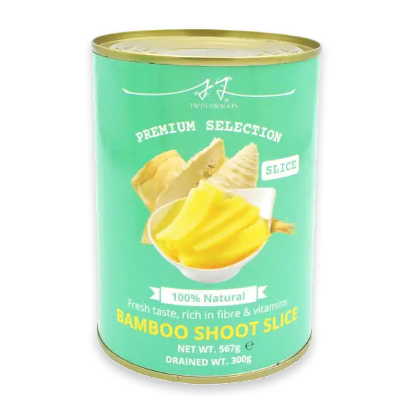 Bamboo Shoot Skivor i Vatten
