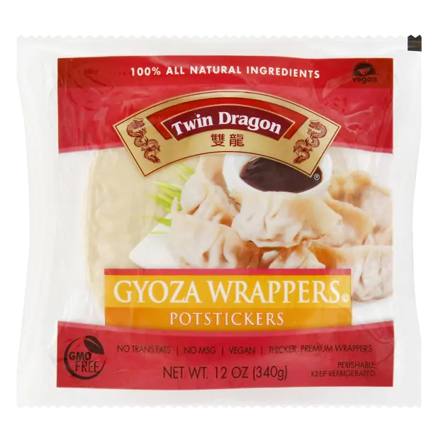 Twin Dragon Gyoza Wrappers, Potstickers