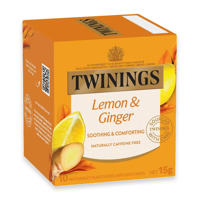 Lemon & Ginger Tea Bags