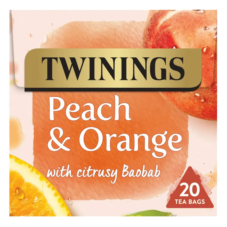 Peach & Orange Fruit Tea, 20 Tea Bags