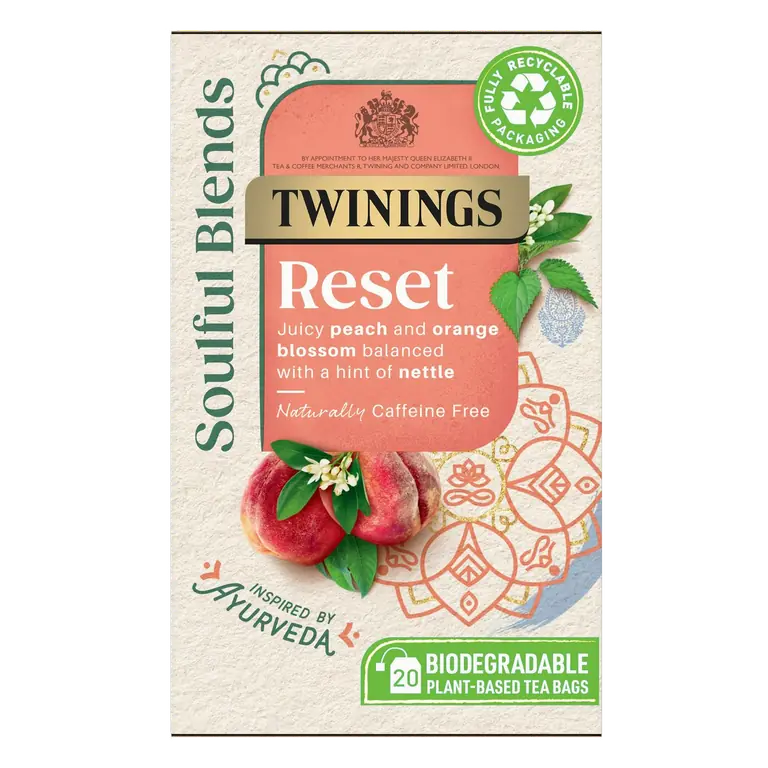 Soulful Blends Reset 20 Plant-Based Tea Bags 34g