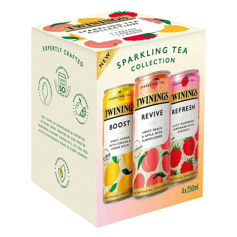 Sparkling Tea Collection 4 x 250ml