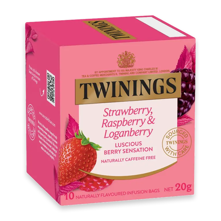 Strawberry Raspberry & Loganberry Tea Bags