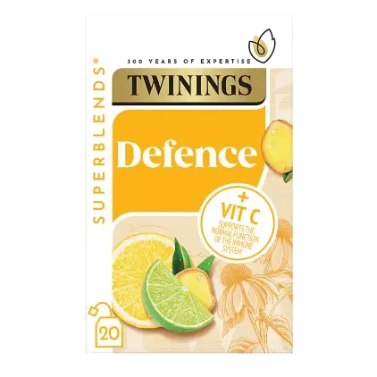 Superblends Defence Citrus & Ginger with Green Tea & Echinacea 20 Tea Bags