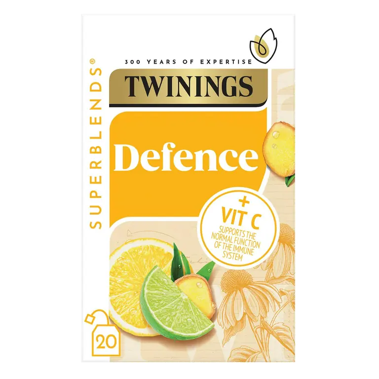 Superblends Defence with Citrus, Ginger & Green Tea, 20 Tea Bags