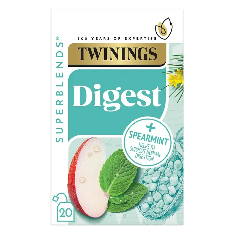 Superblends Digest with Spearmint, Apple & Rooibos, 20 Tea Bags
