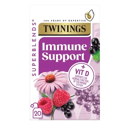 Superblends Immune Support Blackcurrant & Raspberry 20 Tea Bags