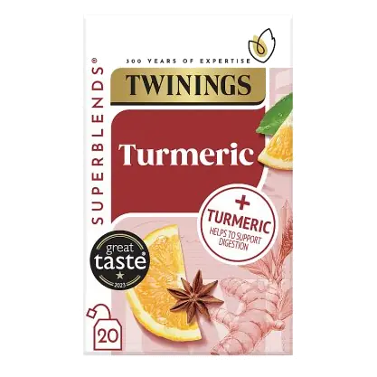 Superblends Turmeric With Orange & Star Anise 20 Tea Bags