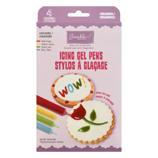 Icing Gel Pens Kit Primary Colour