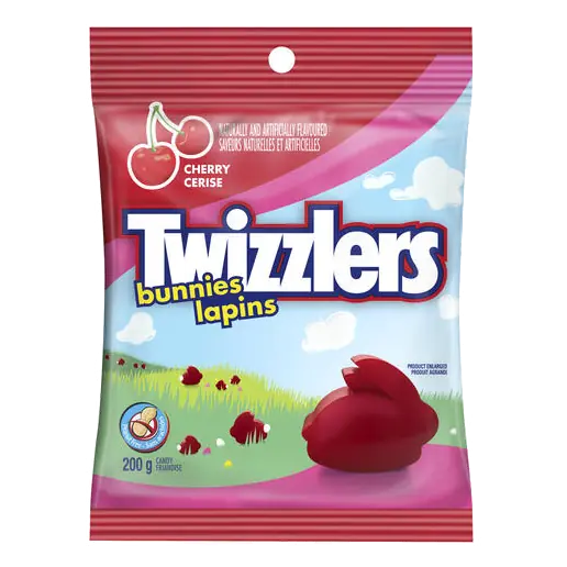 Twizzlers Candy Cherry Bunny 200 g