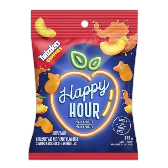 Candy Gummies Happy Hour Peach Spritzer 175 g