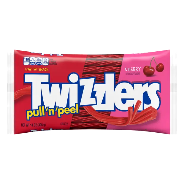 Pull 'n' Peel Red Cherry Licorice Candy