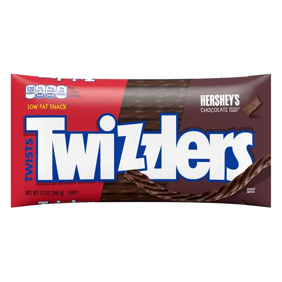 Twists Hershey's Chocolate Licorice Candy