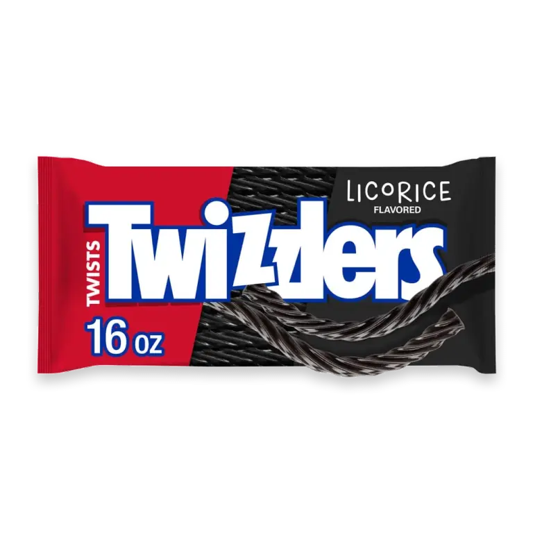 Twists Licorice Flavored Candy Bag