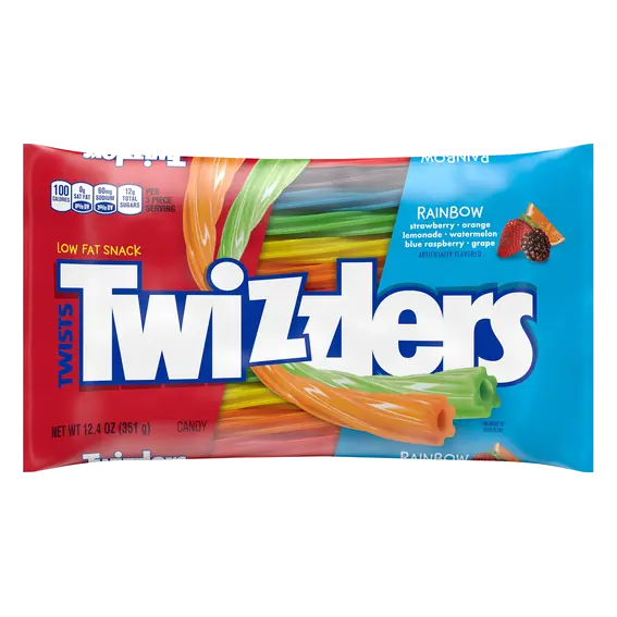 Twists Rainbow Licorice Candy