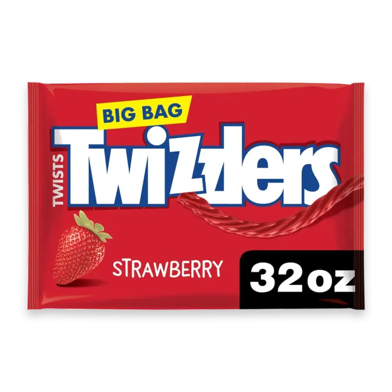 Twists Strawberry Flavored Licorice Style Candy Big Bag
