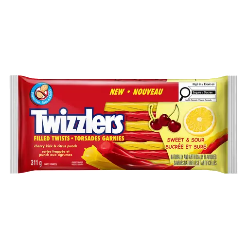 Candy Filled Twists Sweet And Sour 311 g