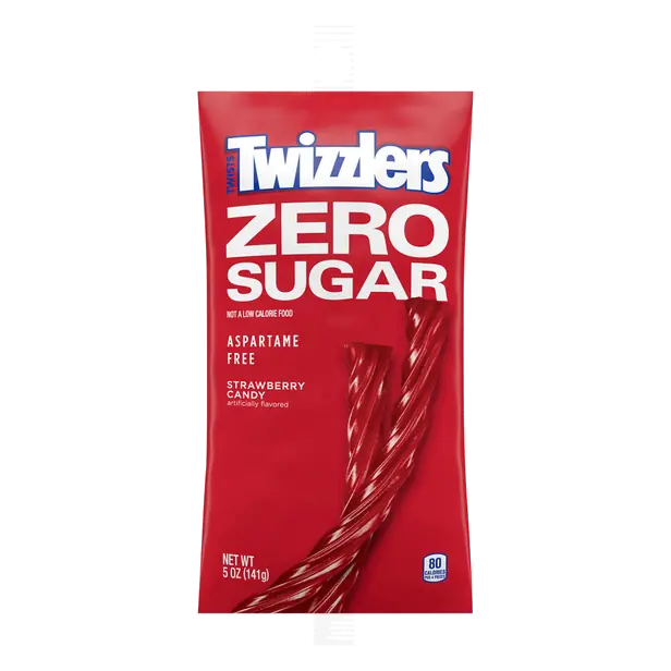 Zero Sugar Red Strawberry Licorice Candy