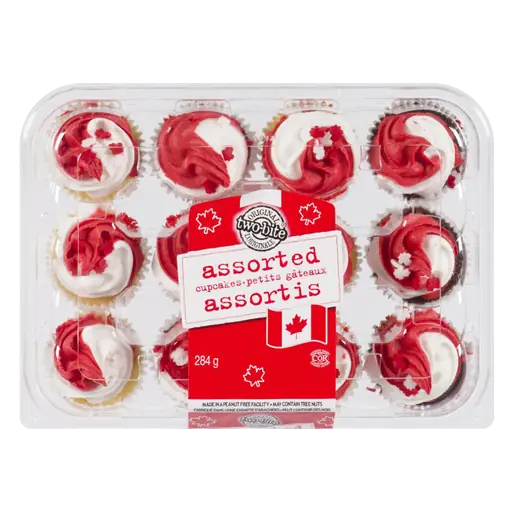 Canada Day Cupcakes Assorted 284 g