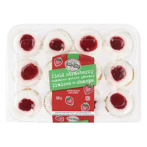Cupcakes Field Strawberry 300 g