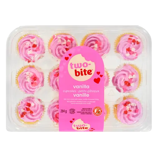 Cupcakes Vanilla 284 g (frozen)