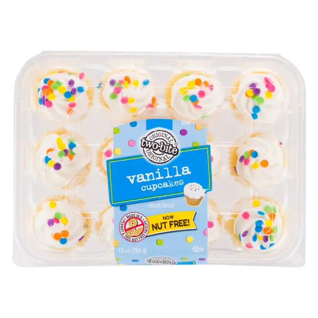 Two-Bite Vanilla Cupcakes