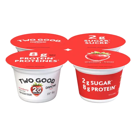 Low Sugar Yogurt Strawberry 4 x 95 g