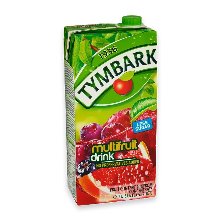 TYMBARK Multifrukt & Röda bär dryck