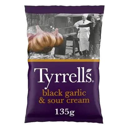 Black Garlic & Sour Cream Sharing Crisps