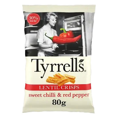 Lentil Sweet Chilli Crisps