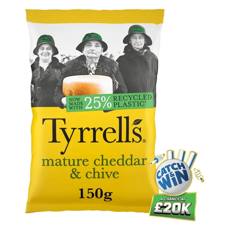 Mature Cheddar & Chive Sharing Crisps