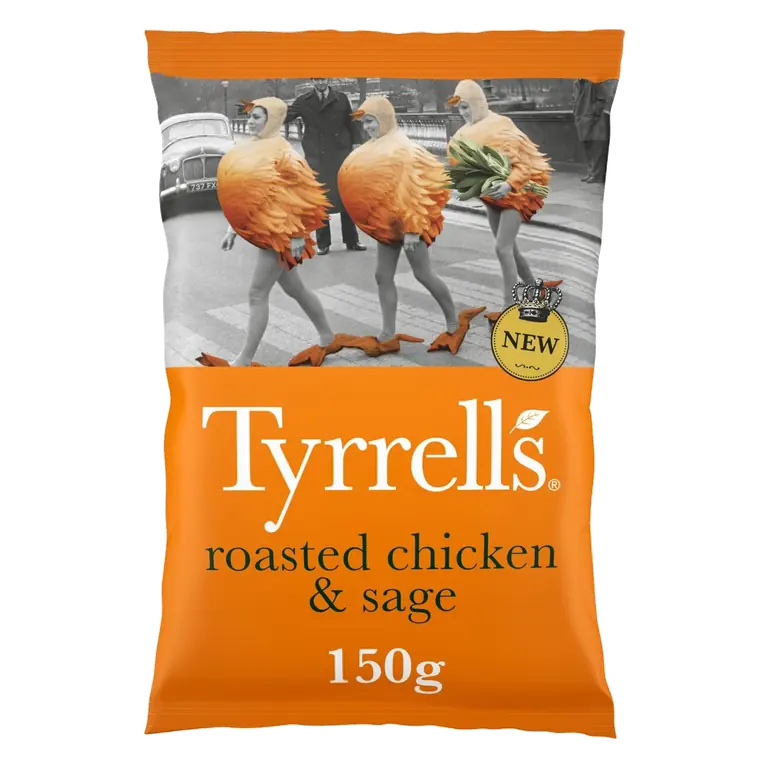 Roasted Chicken & Sage Sharing Crisps 150g