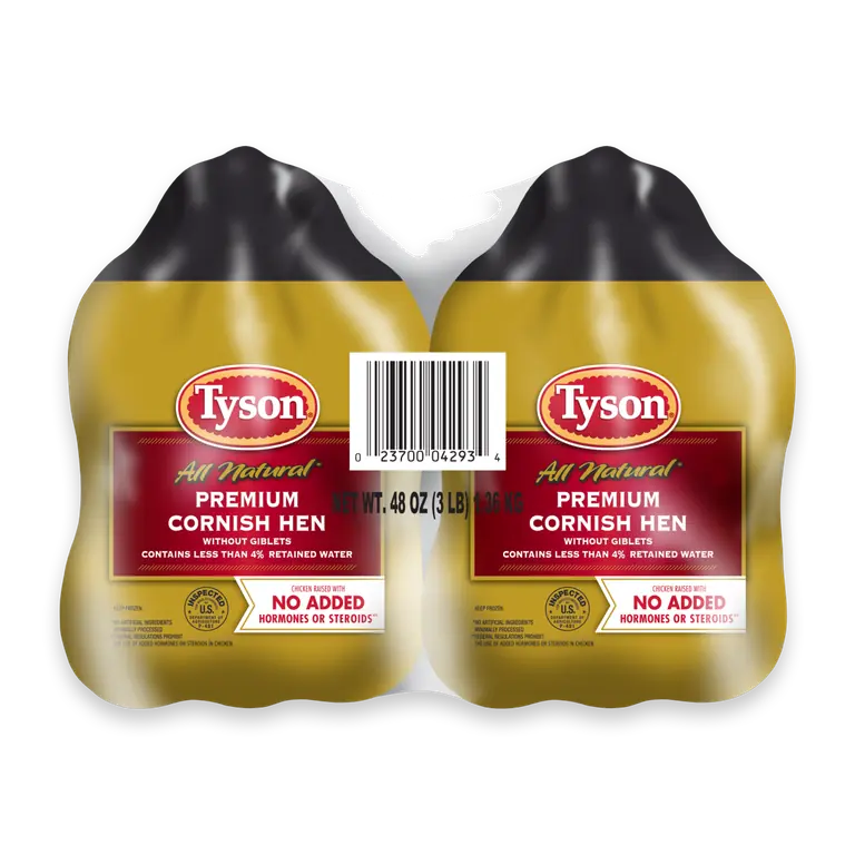 All Natural Premium Cornish Hen Twin Pack