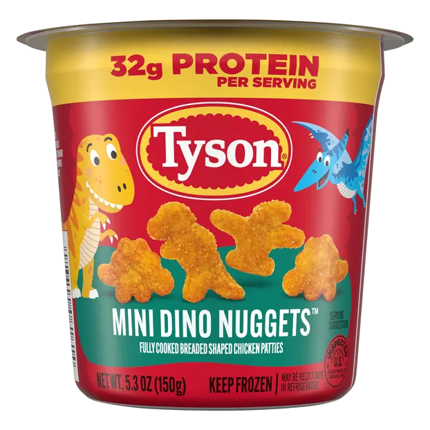 Breaded Mini Dino Nuggets Frozen
