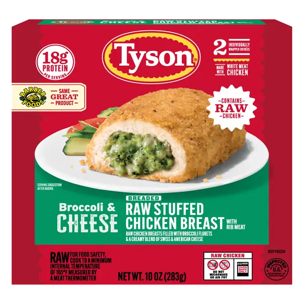 Broccoli & Cheese Raw Stuffed Chicken Breast - 2 ct Frozen