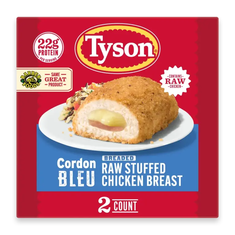Frozen Stuffed Chicken Breasts Cordon Bleu
