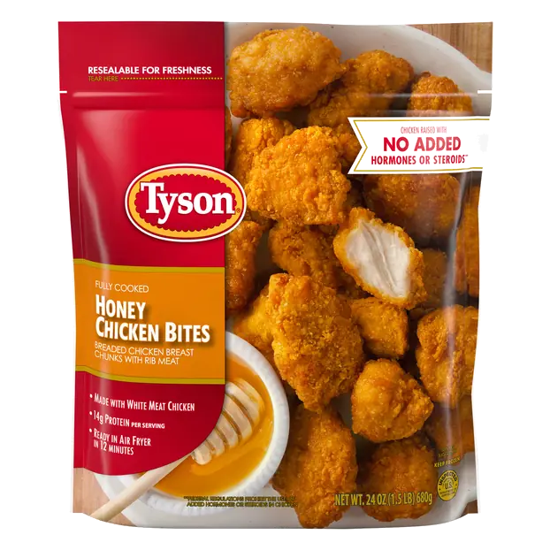 Fully Cooked Breaded Honey Chicken Bites Frozen