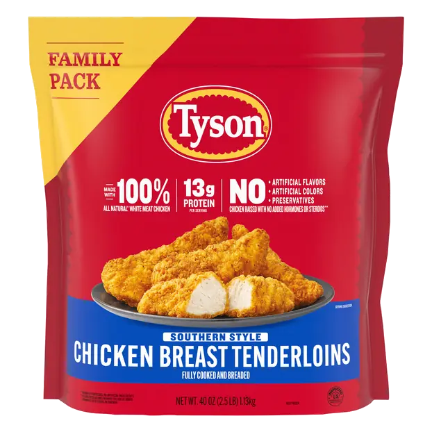 Southern Style Breaded Chicken Breast Tenderloins Frozen
