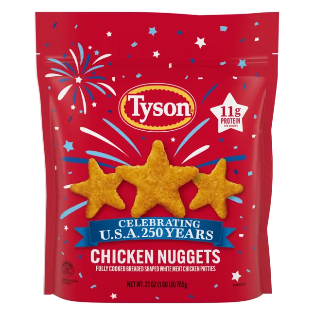 Star Shaped Chicken Nuggets Frozen