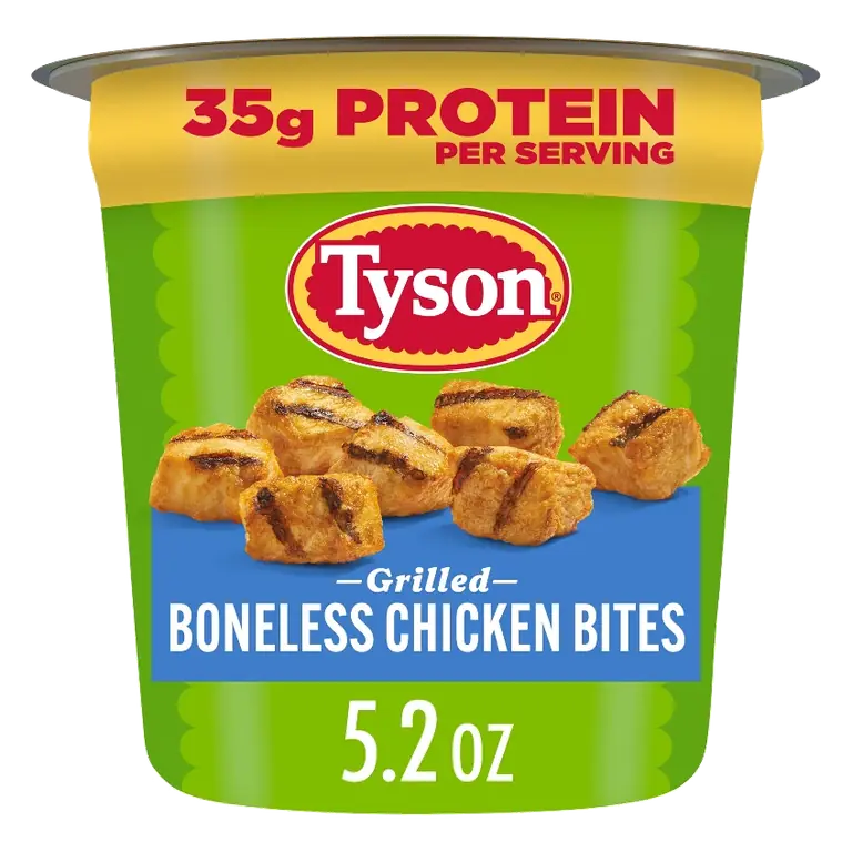 Tyson Grilled Chicken Bites Cup - Frozen - 5.2oz