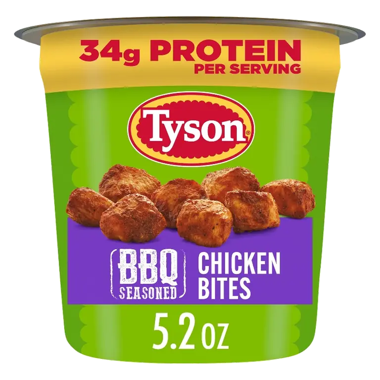 Tyson Protein Cup BBQ Chicken Bites - Frozen - 5.3oz