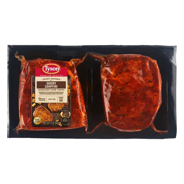 Tyson Savory Campfire Pork Chop, 12oz