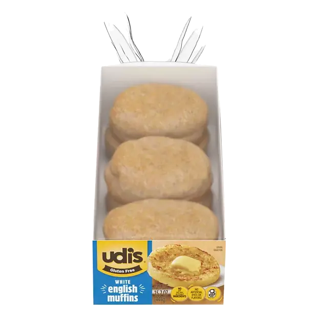 English Muffins, Gluten Free, White