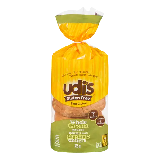 Gluten-Free Bagels Whole Grain 395 g (frozen)