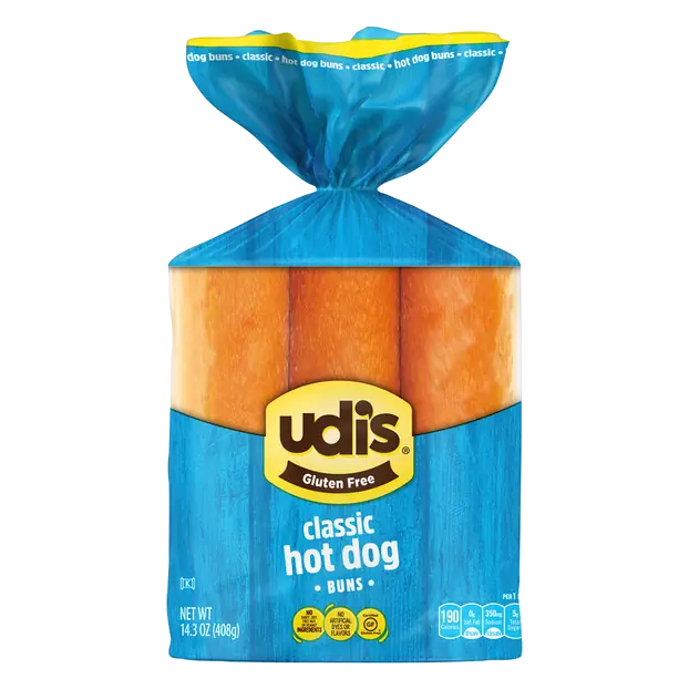 Gluten Free Classic Hot Dog Buns - 6 ct Frozen