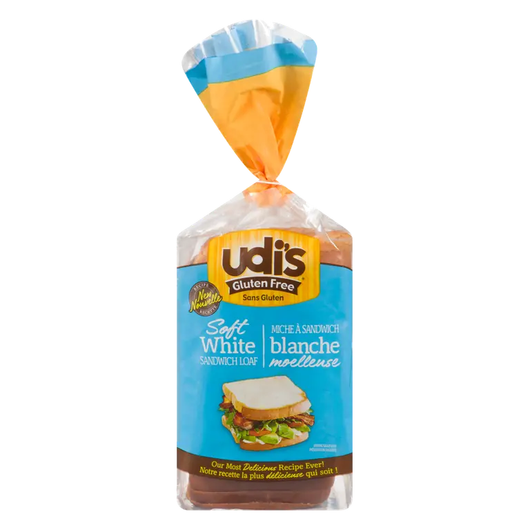 Gluten-Free Sandwich Bread Soft White 340 g (frozen)